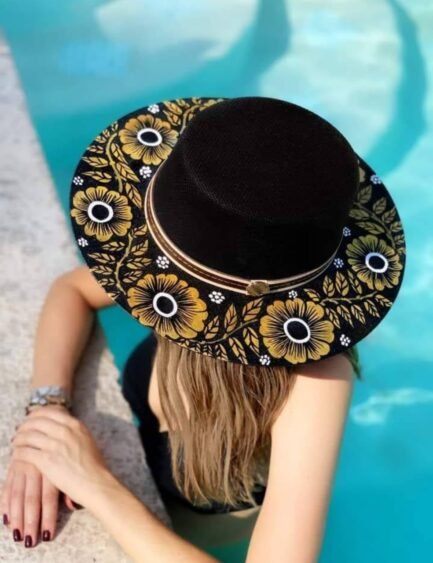 Flower Fedora Hat