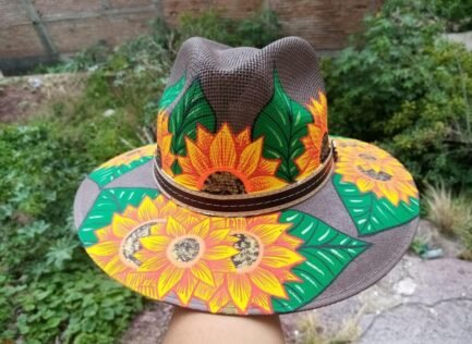 Flower Fedora Hat - Image 7