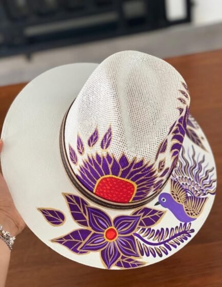 Flower Fedora Hat - Image 2
