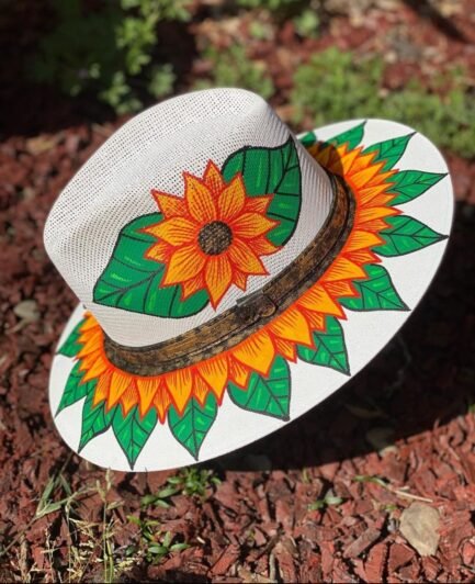 Flower Fedora Hat - Image 12