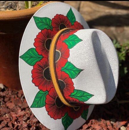 Flower Fedora Hat - Image 13