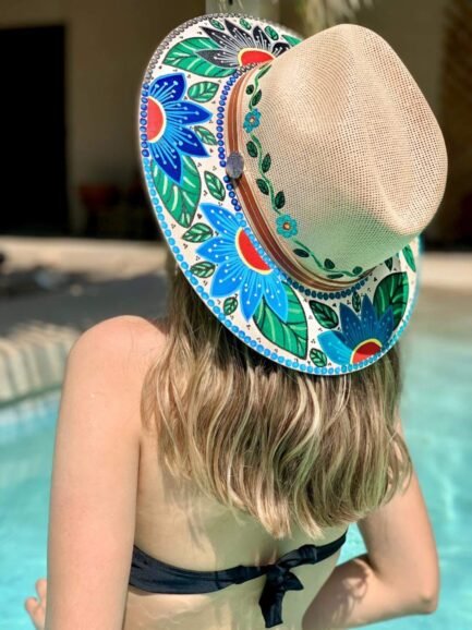 Flower Fedora Hat - Image 23