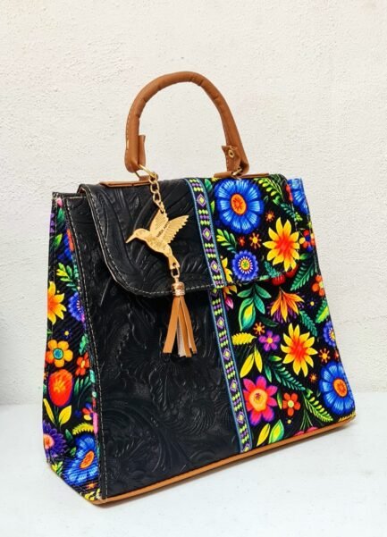Handcrafted Artisan Backpack – "Mochila Artesanal" (Multicolor) Premium Bag