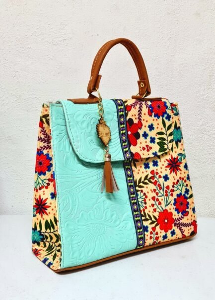 Handcrafted Artisan Backpack – "Mochila Artesanal" (Multicolor) Premium Bag - Image 4