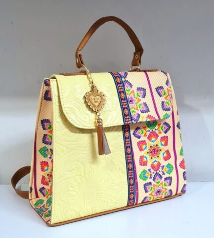 Handcrafted Artisan Backpack – "Mochila Artesanal" (Multicolor) Premium Bag - Image 15