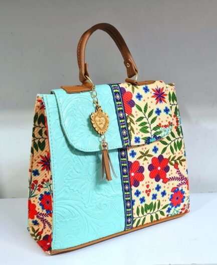 Handcrafted Artisan Backpack – "Mochila Artesanal" (Multicolor) Premium Bag - Image 11