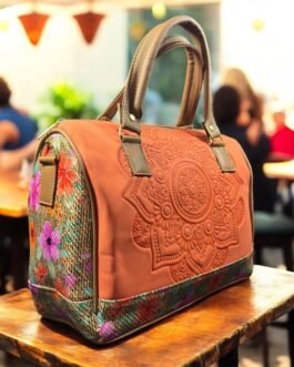Artisan Handcrafted Satchel – “Maletín Artesanal” Premium Bag