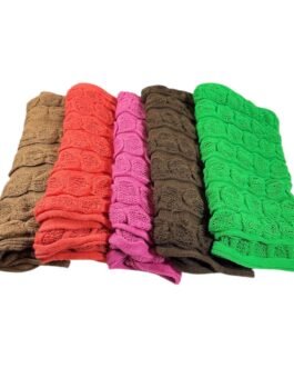 Alpaca Blend Pattern Loop Scarf 5 Different Colors