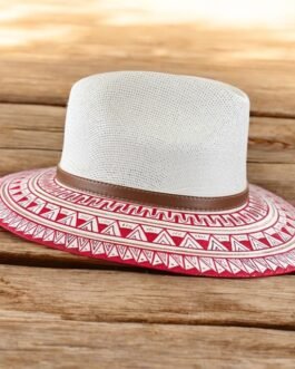 Custom Hand Painted Fedora Hat  Painted In Detail Unisex Size L